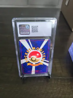 Pokemon grass Energy Base Set Non Holo 1996 Japanese No Rarity Symbol CGC 8.5 - Image 3