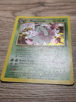 Meganium 10/111 Neo Genesis Holo Rare Holo Unlimited English Lightly Played - Image 2
