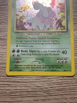 Meganium 10/111 Neo Genesis Holo Rare Holo Unlimited English Lightly Played - Image 4
