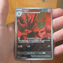 Scizor 205/197 SV03 Obsidian Flames Illustration Rare Holo Full Art EN 2023 - Image 3