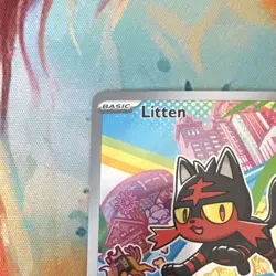 Litten 044 Gen 7 Alola First Partner Illustration Collection Pokemon TCG Promo - Image 2