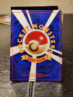 Pokemon card Rocket's Sneak Attack Trainer Holo Rare Old Back 1997 Japanese - Image 4