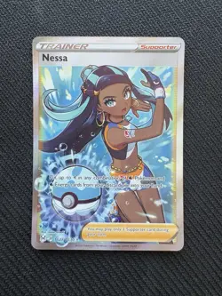 Pokemon TCG Nessa Full Art Ultra Rare TG27/TG30 - NM - Lost Origin - Image 1