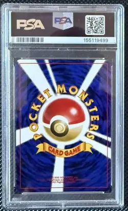 1999 Pokemon Japanese Gym 2 Holo Blaine's Arcanine #59 PSA 8 - Image 2