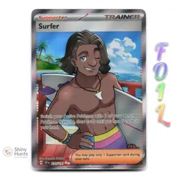 Pokemon Surfer 235 Surging Sparks Holo NM - Image 1