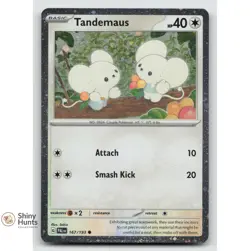 Pokemon Tandemaus 167/193 Paldea Evolved NM Cosmos Holo - Image 1