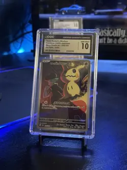 Team Rocket’s Mimikyu 205/193 Mega Dream ex 2025 Japanese CGC 10 Gem Mint - Image 1