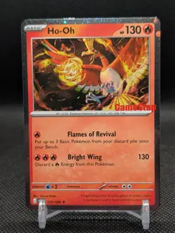 HO-OH 2026 Pokemon Chaos Rising 010/086 GameStop Exclusive Stamped Promo Holo - Image 1