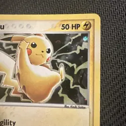 Pokemon Pikachu EX Series Collector's Tin Nintendo Promo Holo Card 012 MP/LP - Image 3