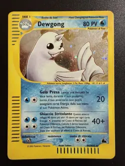 Pokemon 2003 Dewgong Holo H6/H32 Skyridge Wotc Italiano - Image 1