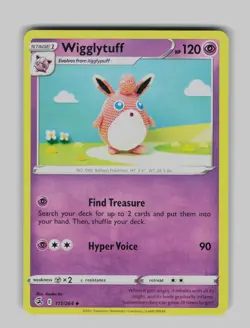 Wigglytuff 111/264 Uncommon Fusion Strike Pokemon Near Mint - Image 1