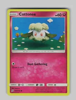 Cottonee 143/236 Common Unified Minds Pokemon Near Mint - Image 1