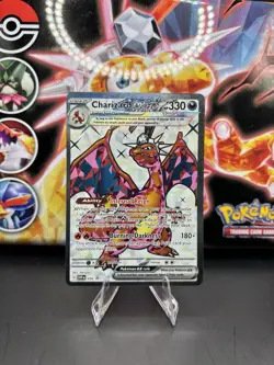 Charizard EX 056Sv: Scarlet & Violet Promo Full Art Holo Card NM Condition - Image 1