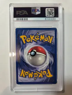 Pokemon Butterfree 33/64 Jungle Base Set PSA 8 “d” 1st Edition Error Misprint - Image 2