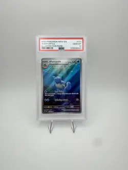 2023 POKEMON 151 WARTORTLE 171/165 MEW IR ILLUSTRATION RARE PSA 10 GEM MINT - Image 1