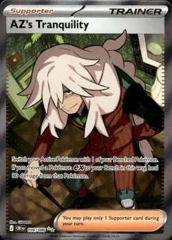 AZ's Tranquility 106/086 Ultra Rare Chaos Rising Holo Near Mint - Image 1