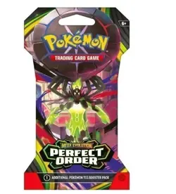 Pokemon Mega Evolution Perfect Order Sleeved Booster x1 Pack Random - Image 1