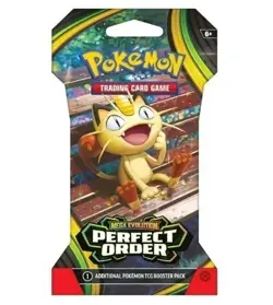 Pokemon Mega Evolution Perfect Order Sleeved Booster x1 Pack Random - Image 4