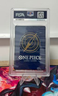 7630 Dracule Mihawk 2025 Japanese One Piece OP14 #OP12-030 Special Art PSA 10 - Image 2