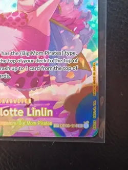 Charlotte Linlin (SP) OP03-114 Super Rare Wings of the Captain One Piece CCG NM - Image 4