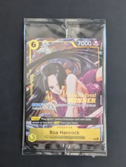 One Piece TCG Boa Hancock- P-115 OP15 Release Event Winner Promo SEALED - Image 1