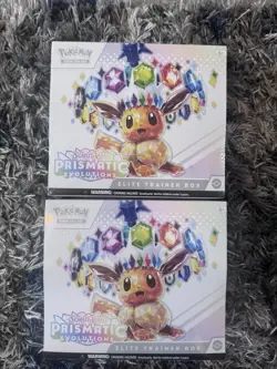 Lot Of 2 Pokemon Prismatic Evolutions - Elite Trainer Box - ETB - Factory Sealed - Image 1