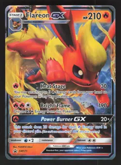 Flareon GX SM171 Pokemon TCG SM Promos VLP - Image 1