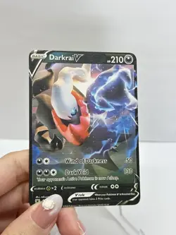 DarkraiV HP210 Metal Pokemon Card-Collectible Gift Display. - Image 1