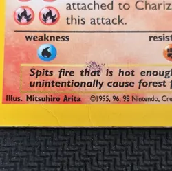 Charizard Base Set 2 Holo Rare 004/130 120 HP Pokemon Card 1999 - Image 5