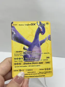 Shadow Lugia GX HP300 Metal Pokemon Card-Collectible Gift Display. - Image 3