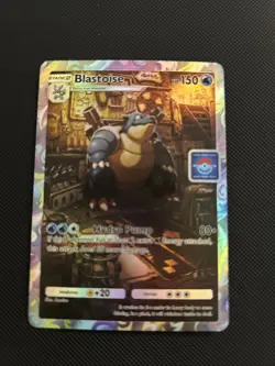 Blastoise Pokemon Card Display Art Card - Image 1