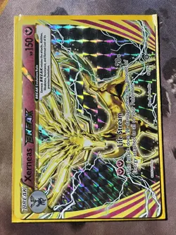Xerneas BREAK 82/114 BREAK Rare Steam Siege Pokemon Moderately Played - Image 1