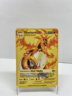 Charizard DX Metal Card-Collectible Gift Display. - Image 1