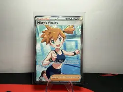 Pokemon TCG: Misty's Vitality 111/084 Ultra Rare - Pitch Black (NM) English - Image 1