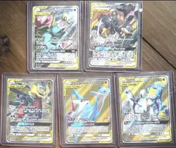 Pokemon TCG Sun And Moon Era Tag Team Lot Various Conditions - Image 1