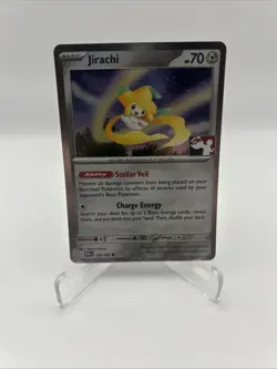 126/182 Jirachi Prize Pack Series 5 Stamped Pokemon TCG Paradox Rift Cosmos Holo - Image 1