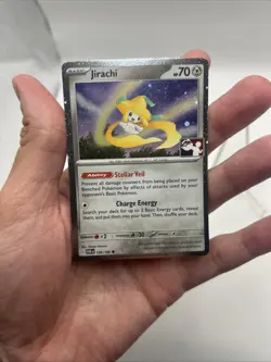 126/182 Jirachi Prize Pack Series 5 Stamped Pokemon TCG Paradox Rift Cosmos Holo - Image 3