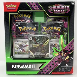 Pokemon TCG: Scarlet & Violet - Shrouded Fable Kingambit Illustration Collection - Image 1