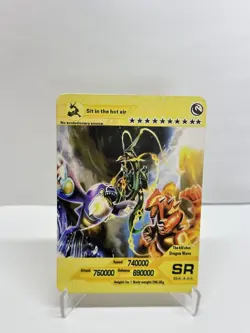 Sit in the hot air Metal Pokemon Card-Collectible Gift Display. - Image 1