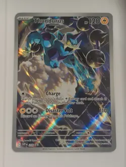 Pokemon Card Thundurus Promo 209 Scarlet & Violet NM - Image 1