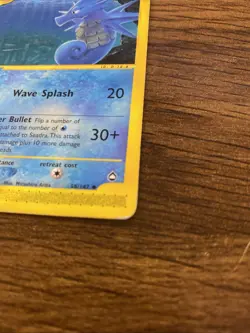 Pokemon Seadra 58/147 Pokemon Aquapolis Uncommon Non-Holo Card - Image 2