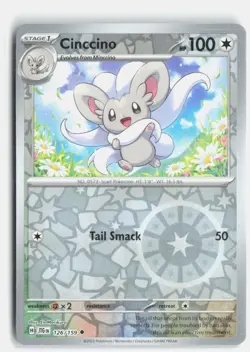 Cinccino 126/159 Uncommon Journey Together Pokemon Reverse Holo Near Mint - Image 1