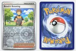Brock's Scouting 146/159 Uncommon Journey Together Pokemon Reverse Holo NM - Image 3