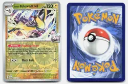 Iono's Kilowattrel 055/159 Rare Journey Together Pokemon Reverse Holo NM - Image 3