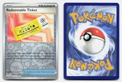 Redeemable Ticket 156/159 Uncommon Journey Together Pokemon Reverse Holo NM - Image 3