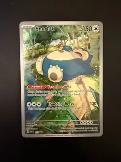 Pokemon TCG Snorlax 051 SV Scarlet & Violet 151 Promo Card - Image 1
