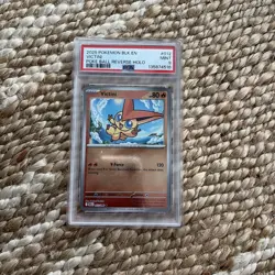 2025 POKEMON BLK EN-BLACK BOLT POKE BALL REVERSE HOLO #012 VICTINI PSA 9 - Image 1