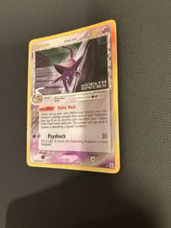 Pokemon TCG Espeon 4/113 Delta Species Reverse Holo Rare, English 2005 70HP - Image 4