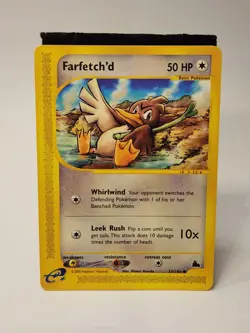Farfetch'd 55/144 Common Skyridge Pokemon Trade Collect Tcg Play vtg Vintage Spa - Image 1