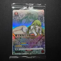 C.C. Winner Champion CGH-1-077 - Union Arena Code Geass Promo English - Sealed - Image 1